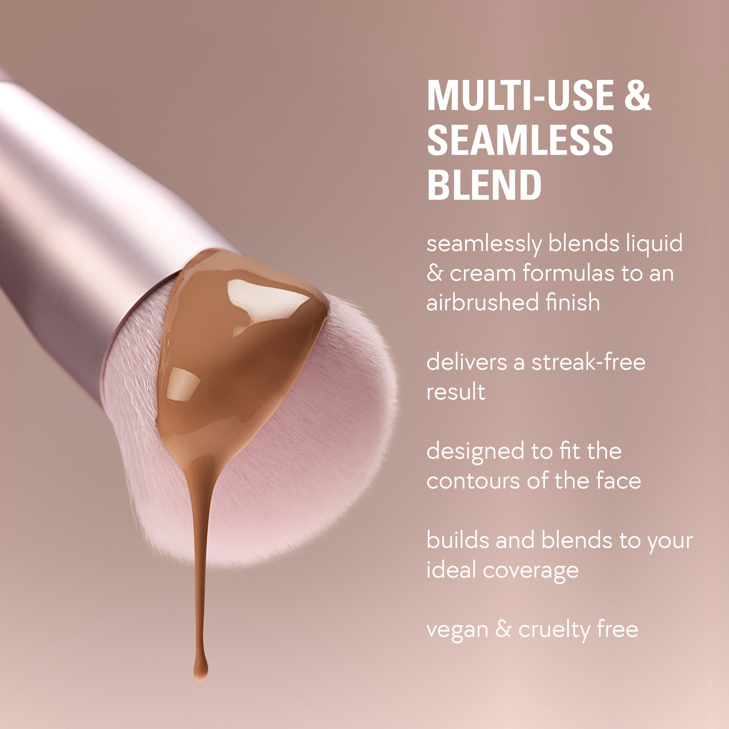 Alternative view of Concealer & Foundation Brush Duo