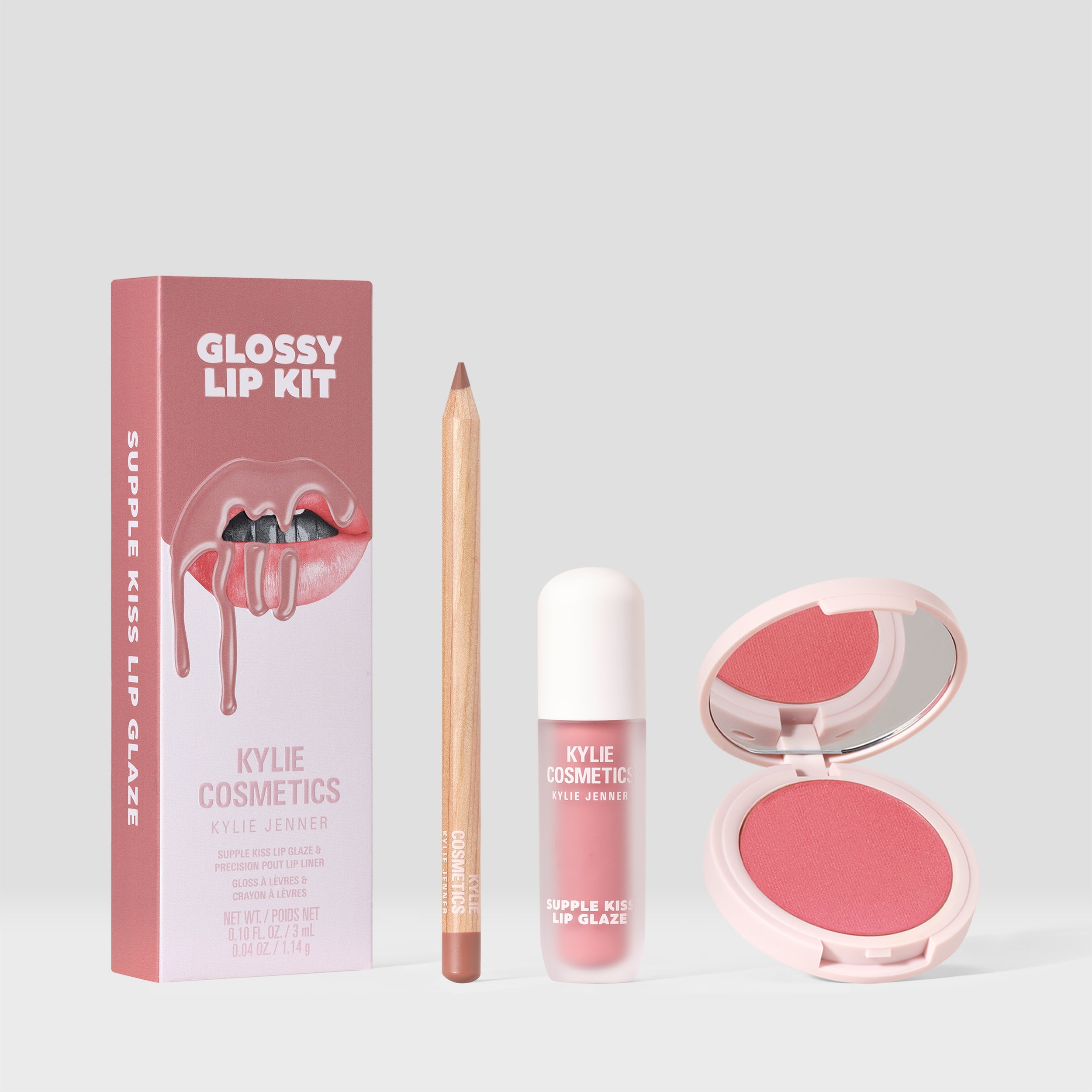 Glossy Lip Kit & Hybrid Blush Duo